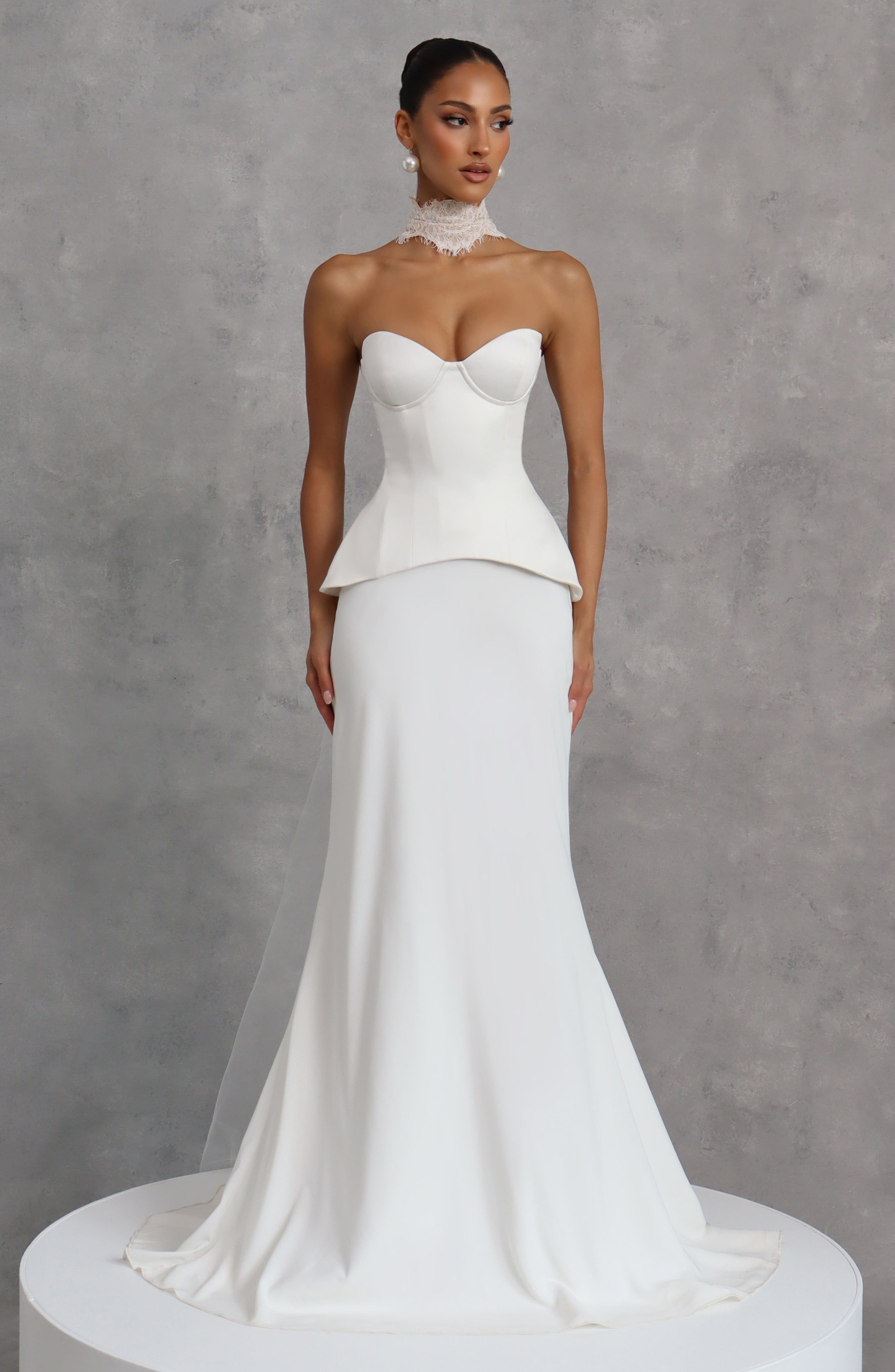 Ravenna Corset - Ivory