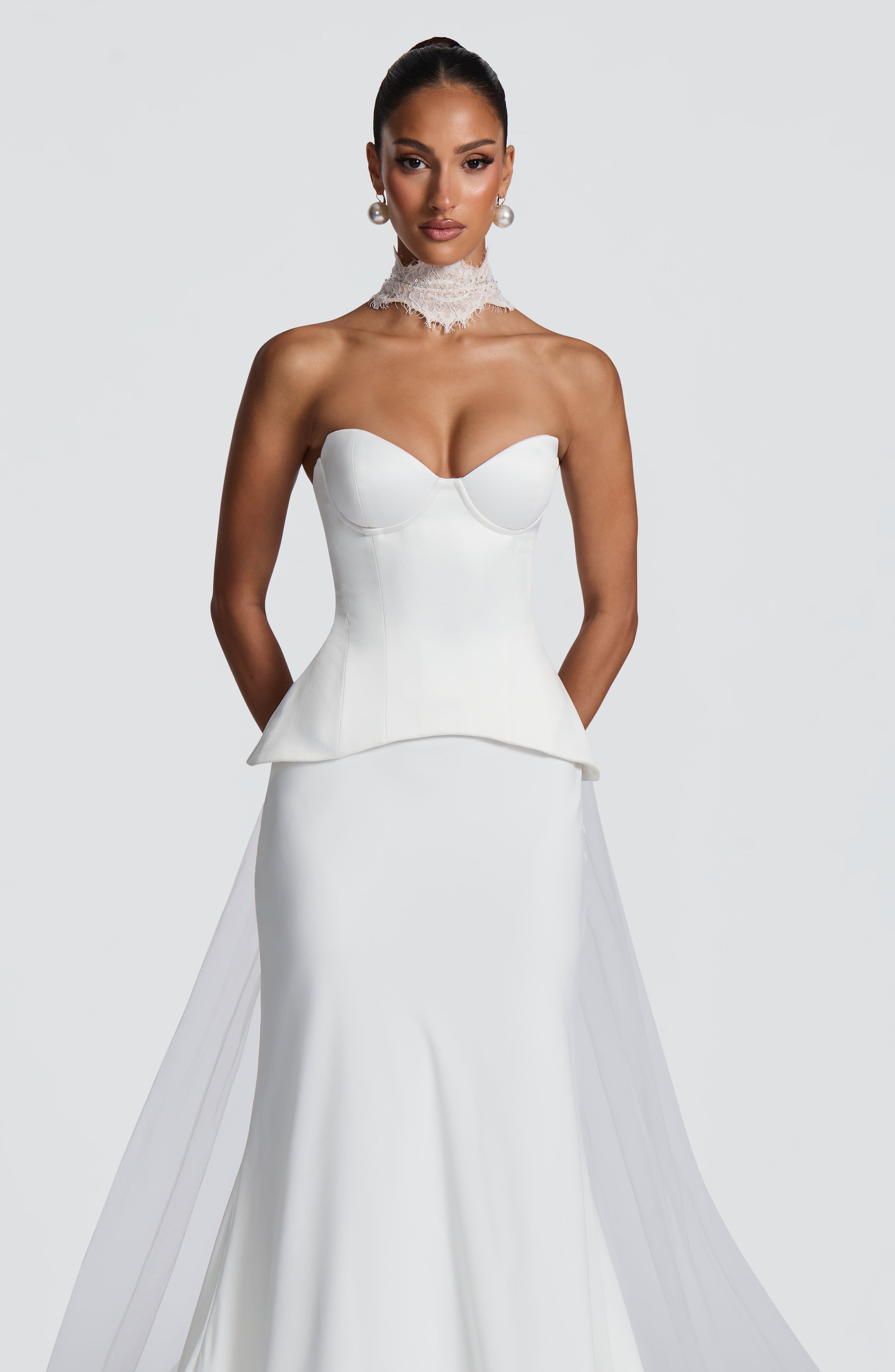 Ravenna Corset - Ivory