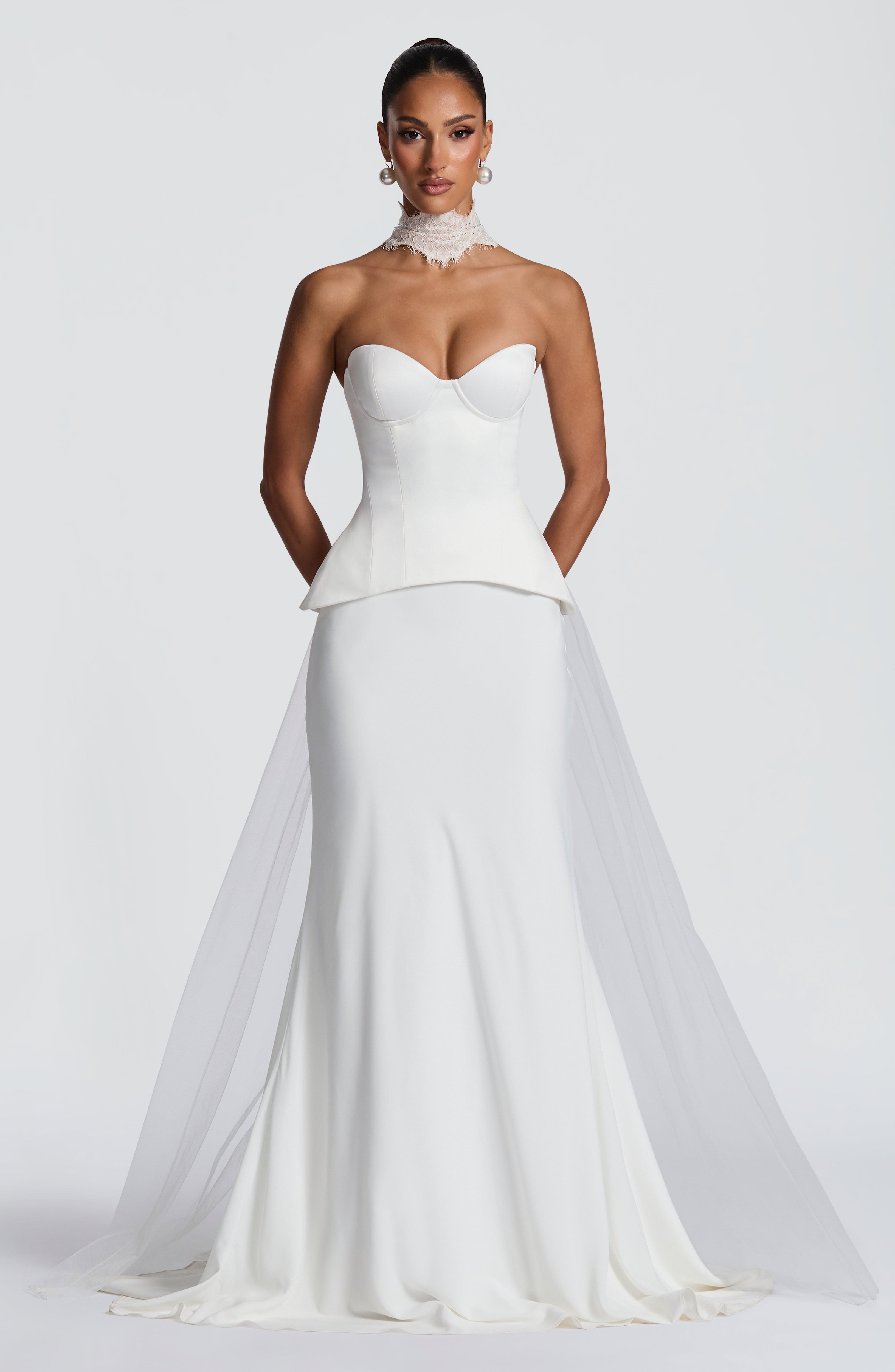 Ravenna Corset - Ivory