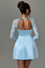 Sadie Mini Dress - Blue