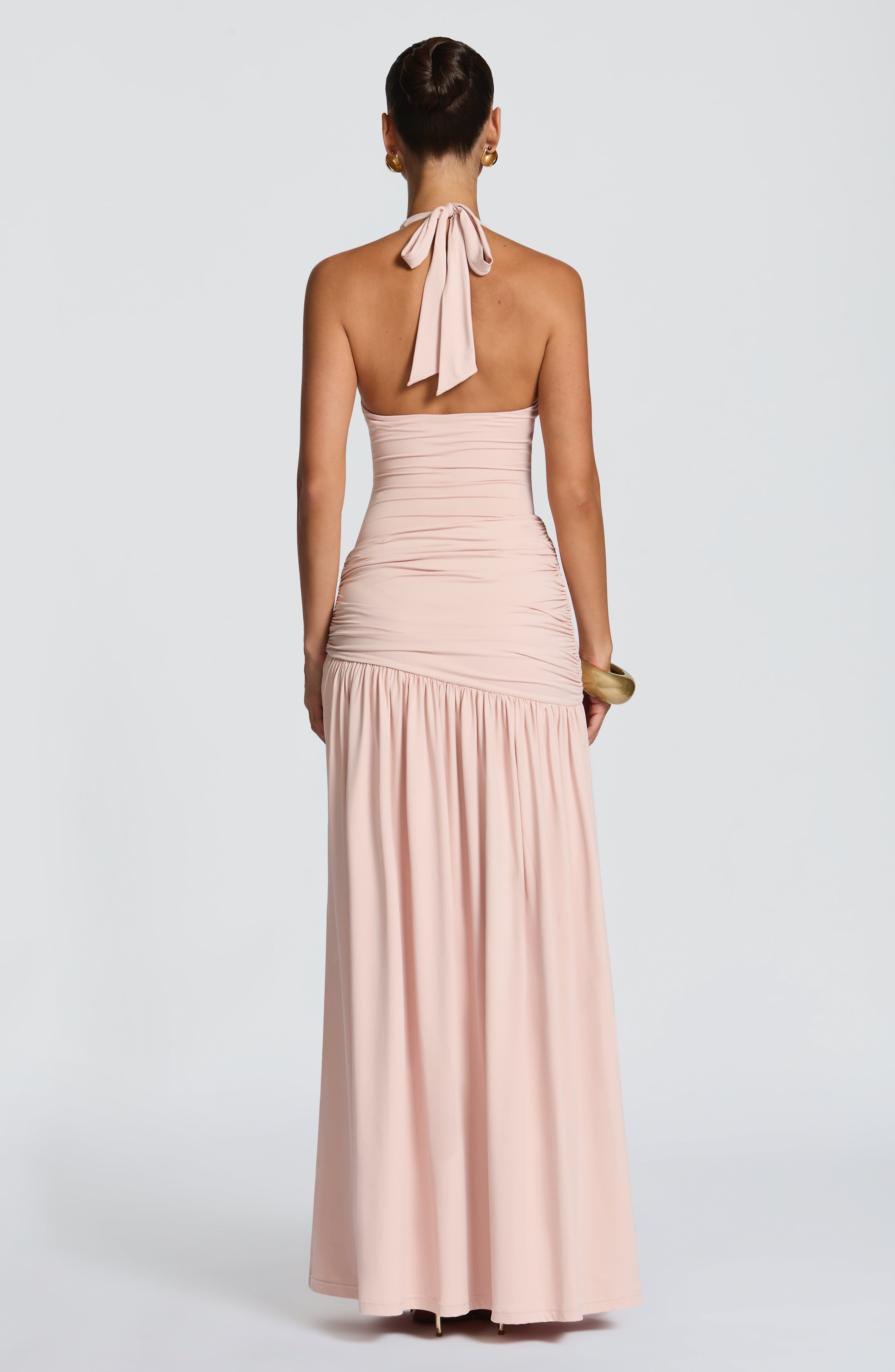 Saira Maxi Skirt - Soft Blush