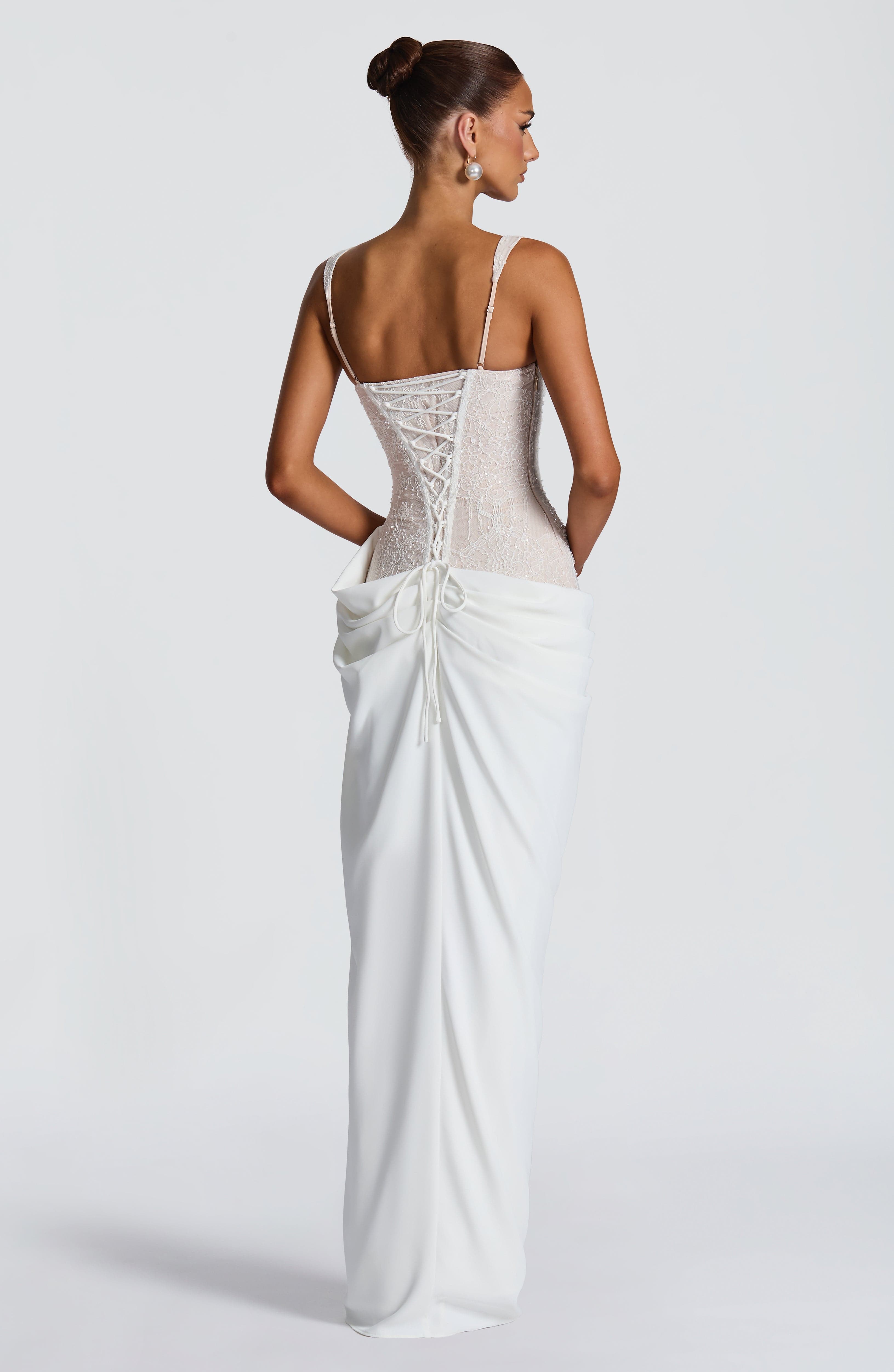 Seren Maxi Dress - Ivory