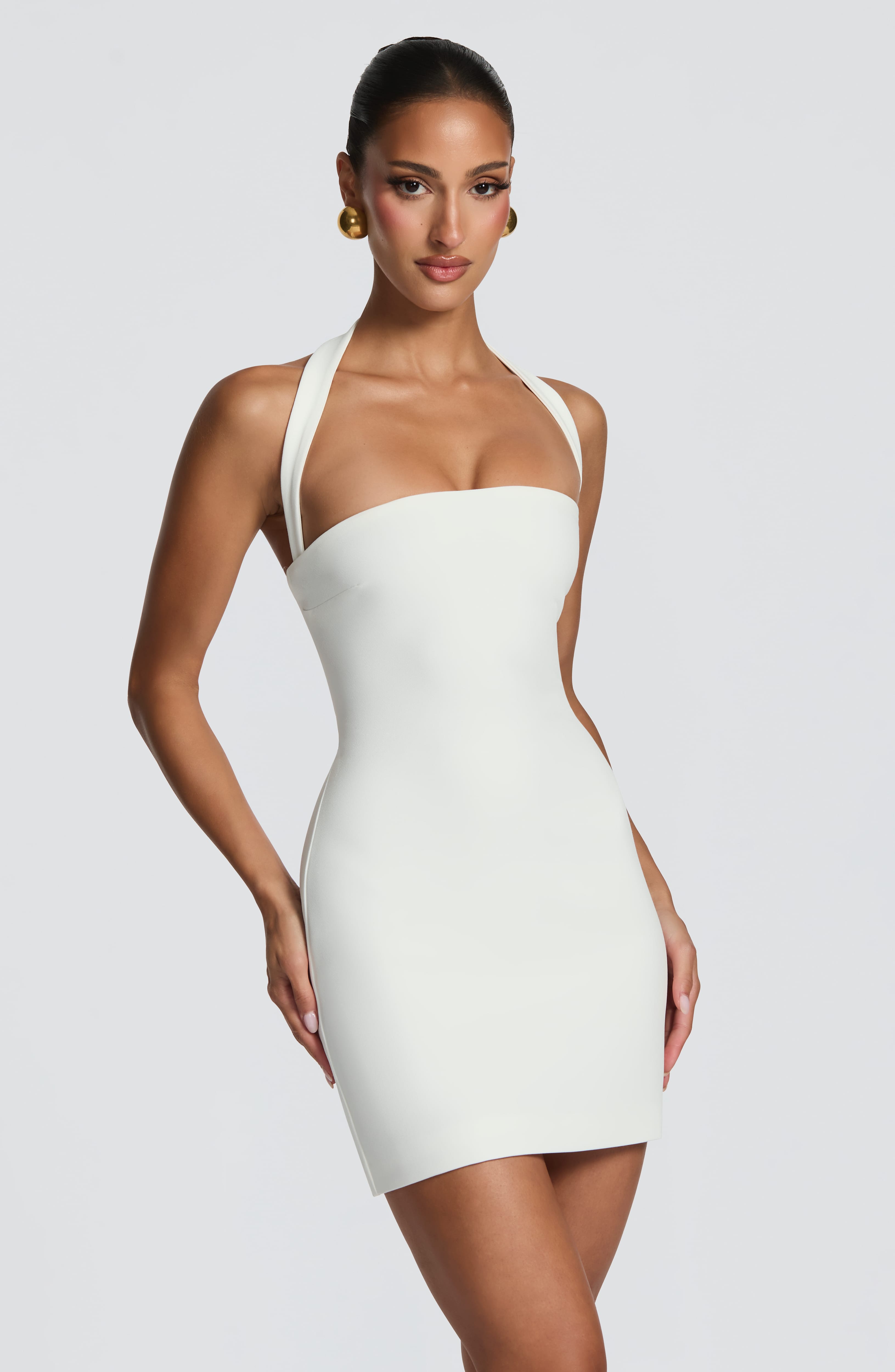 Tamsin Mini Dress - Ivory