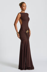 Tori Bodysuit - Plum Brown