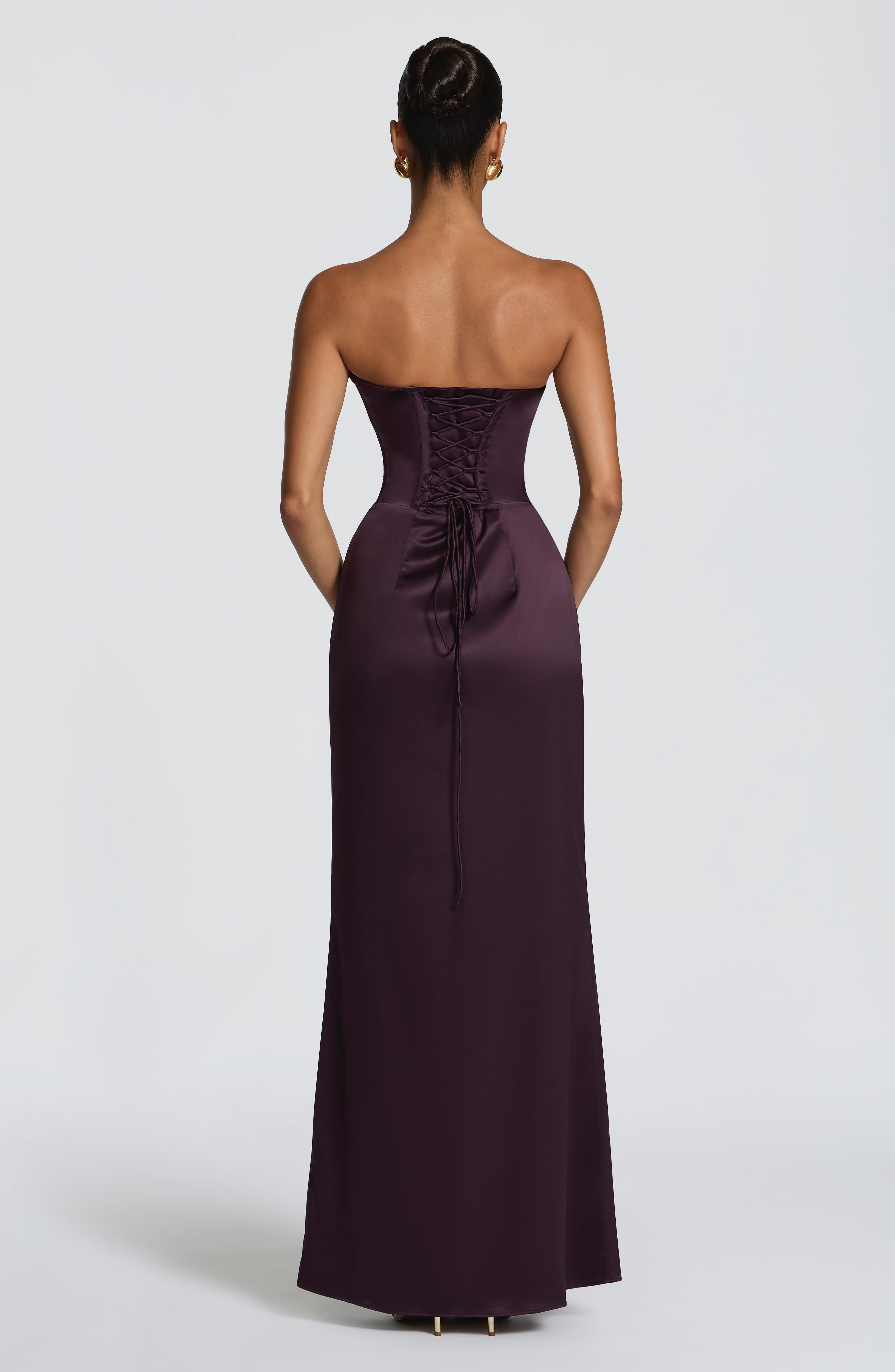Vessa Maxi Dress - Plum
