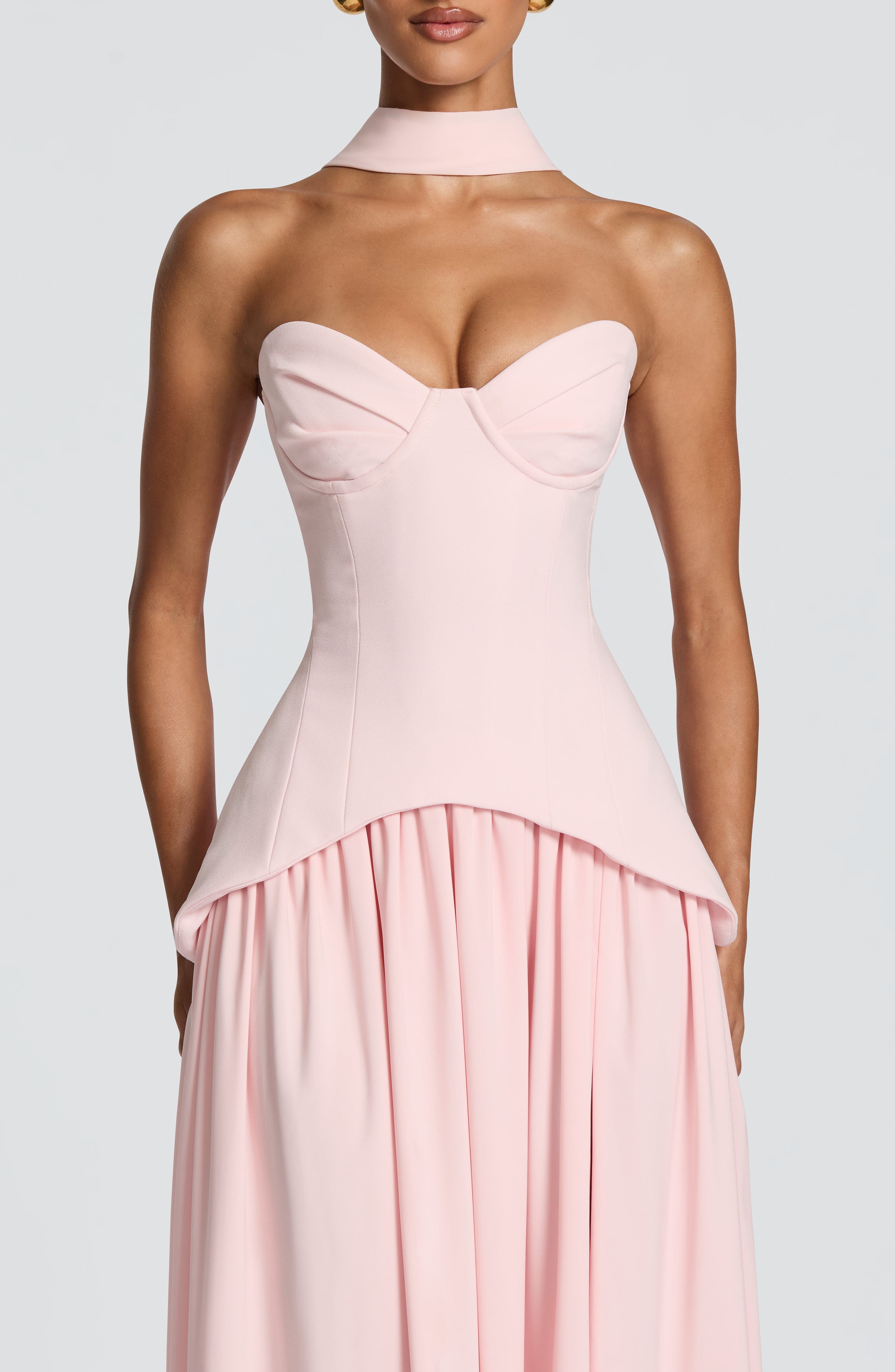 Vietta Maxi Dress - Blush